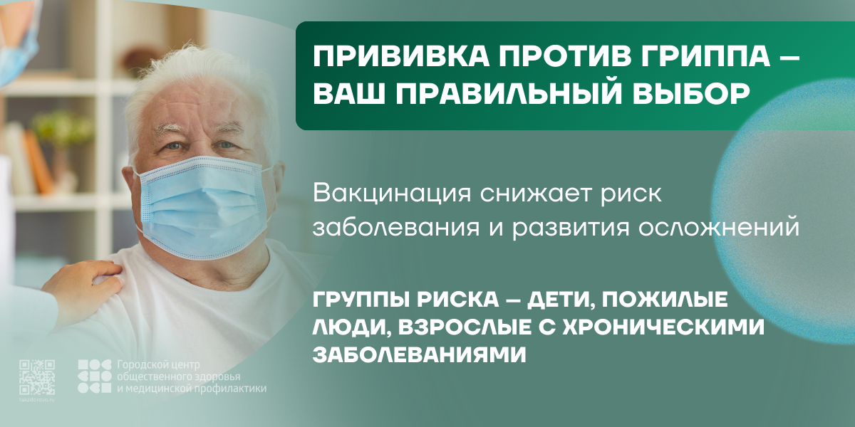 Началась вакцинация от гриппа