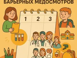 График барьерных медосмотров