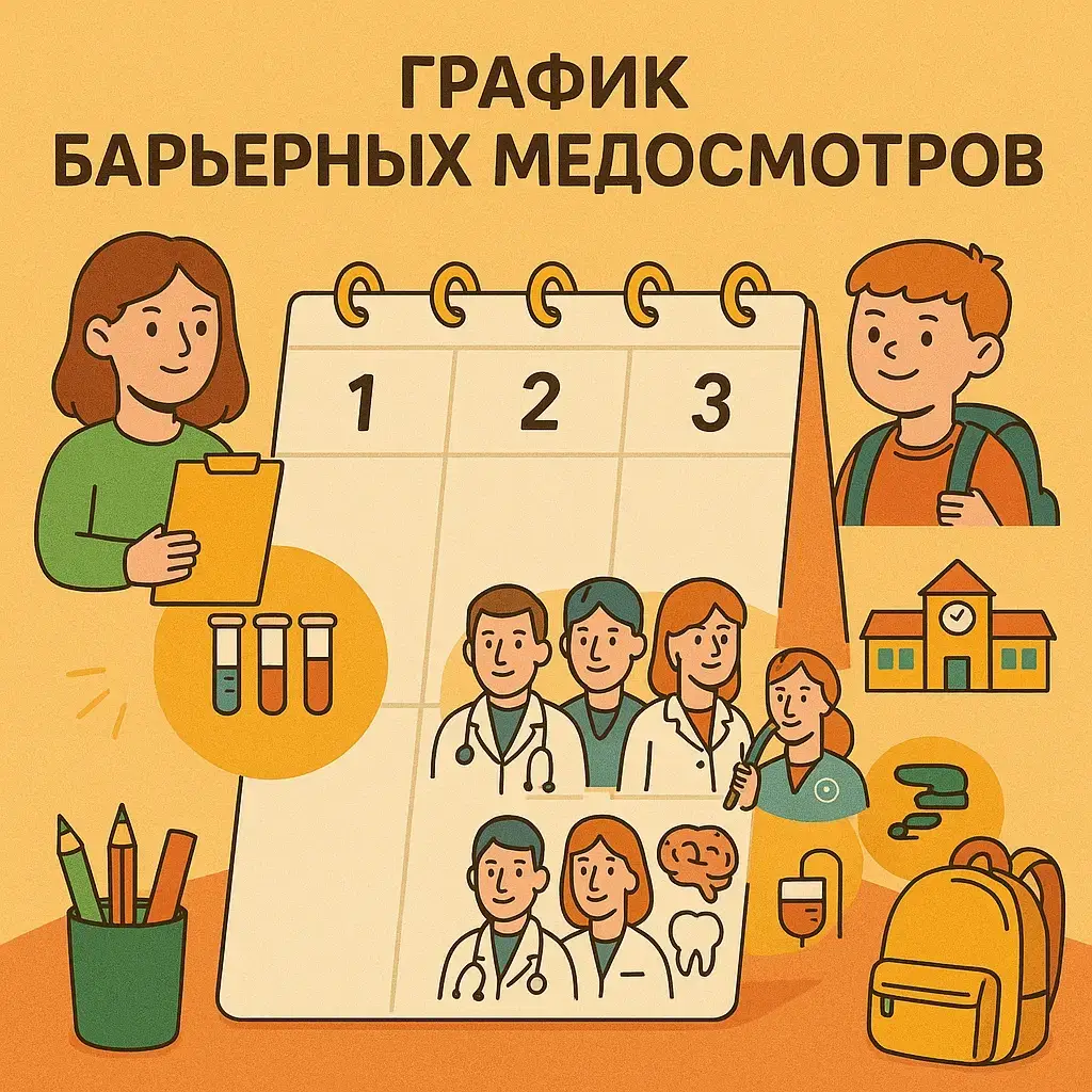 График барьерных медосмотров